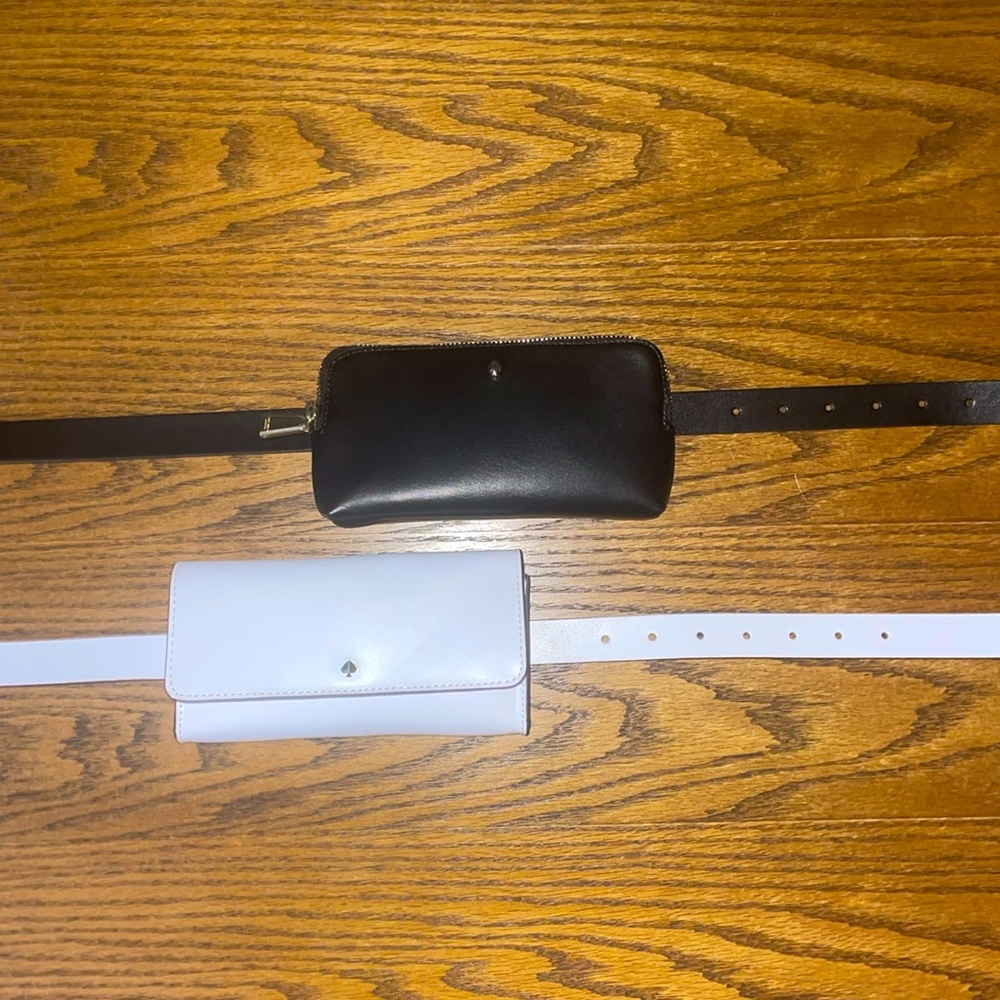 Kate Spade Belt Bag Set of Two, Black & White